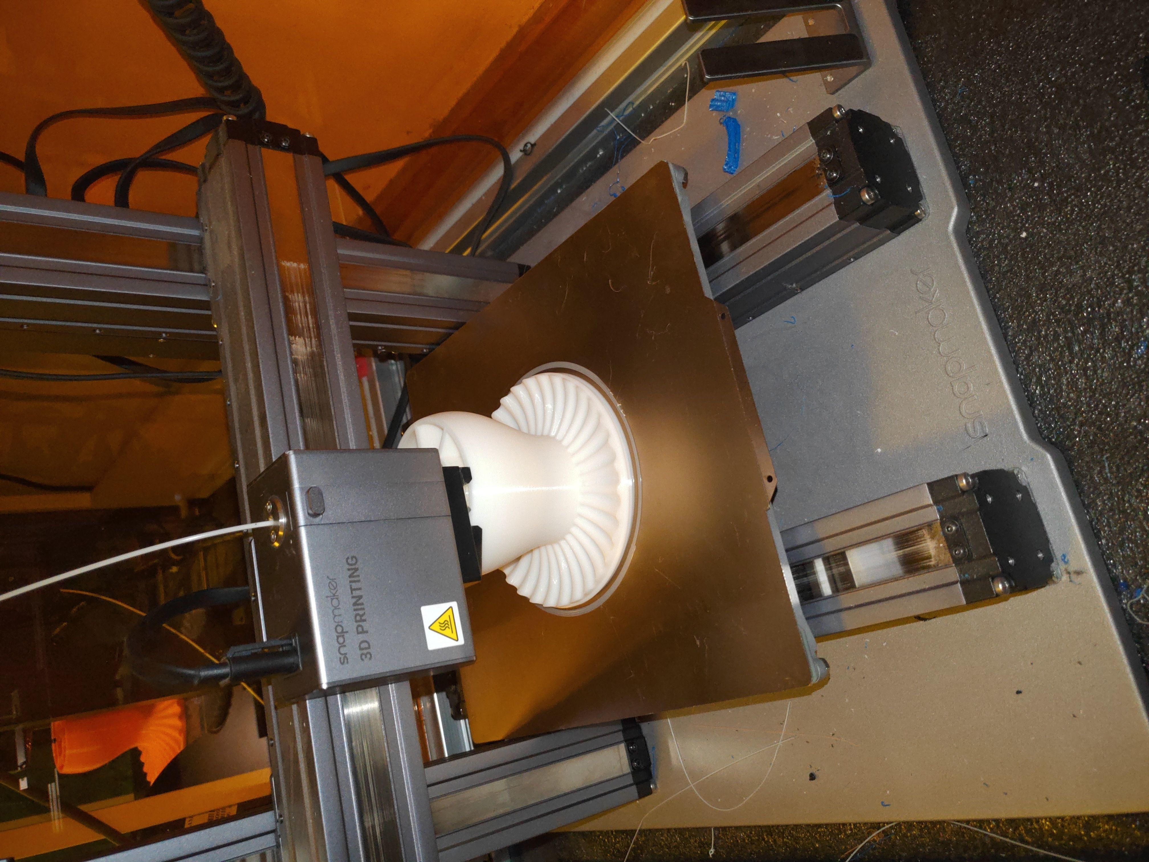 Mushroom Lamp  3D print model_8