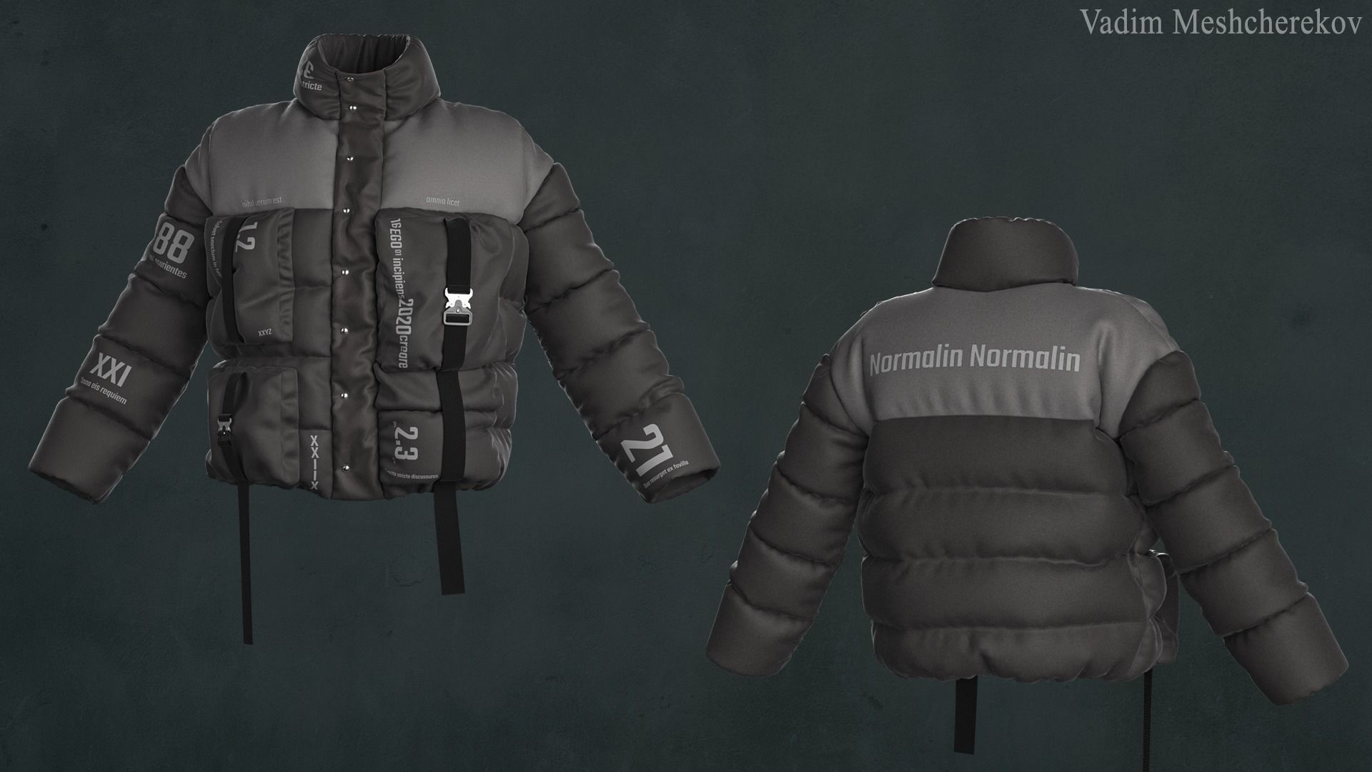 JACKET 2 mc 3D model_2