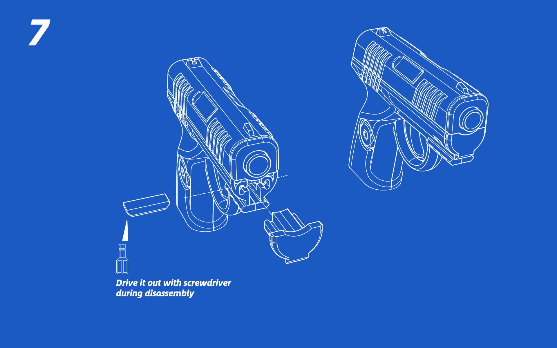 Toy Pistol 3D print model_10