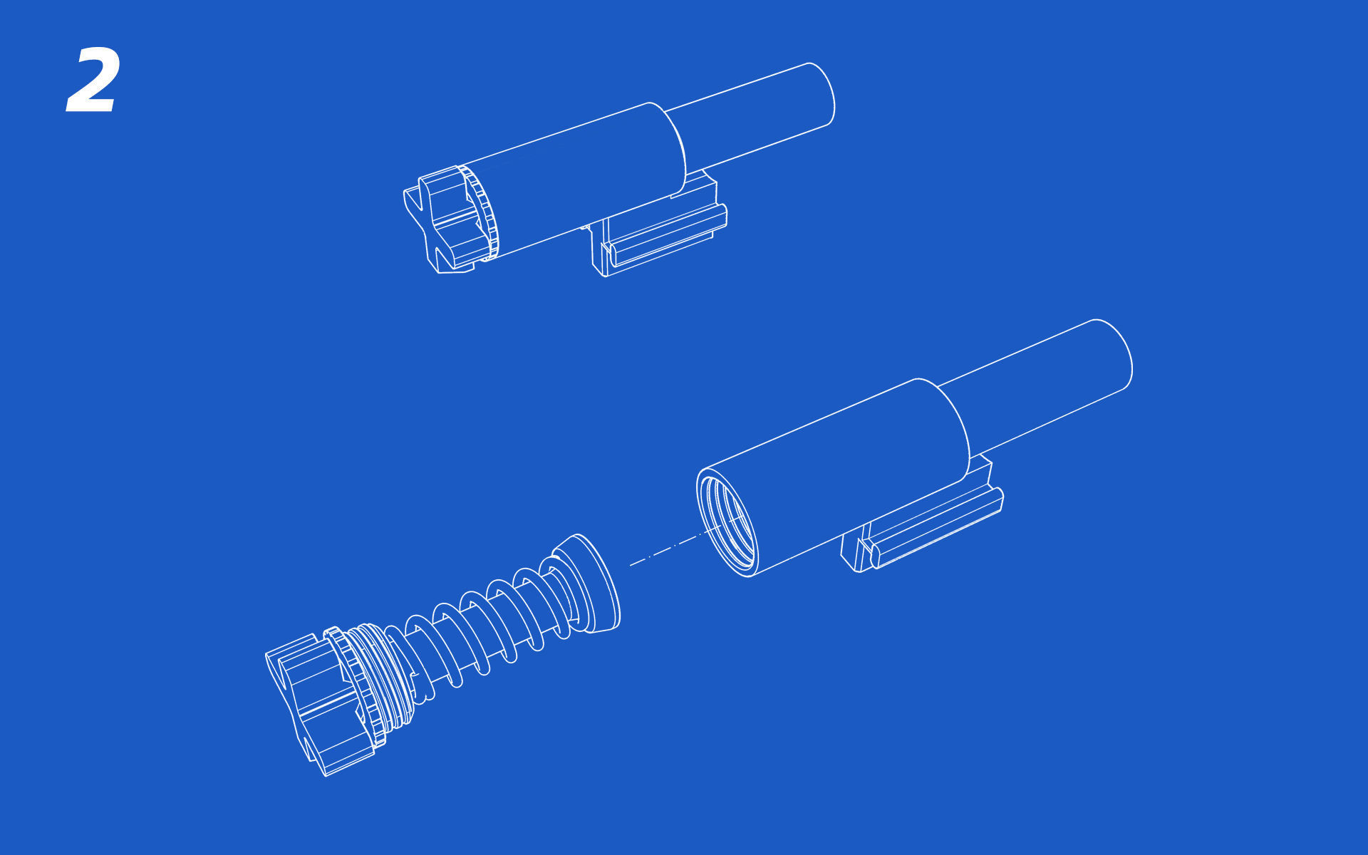 Toy Pistol 3D print model_5