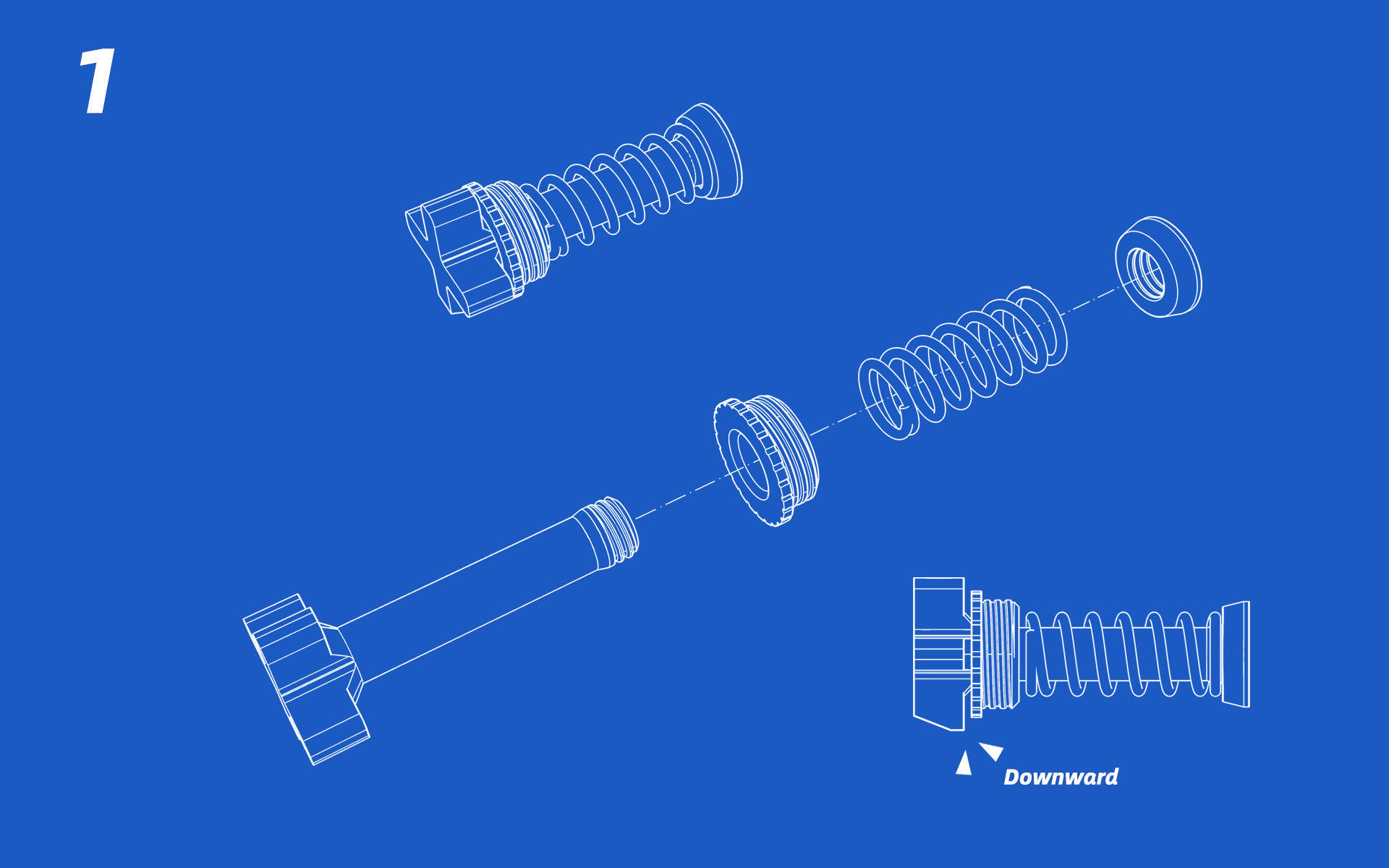Toy Pistol 3D print model_4