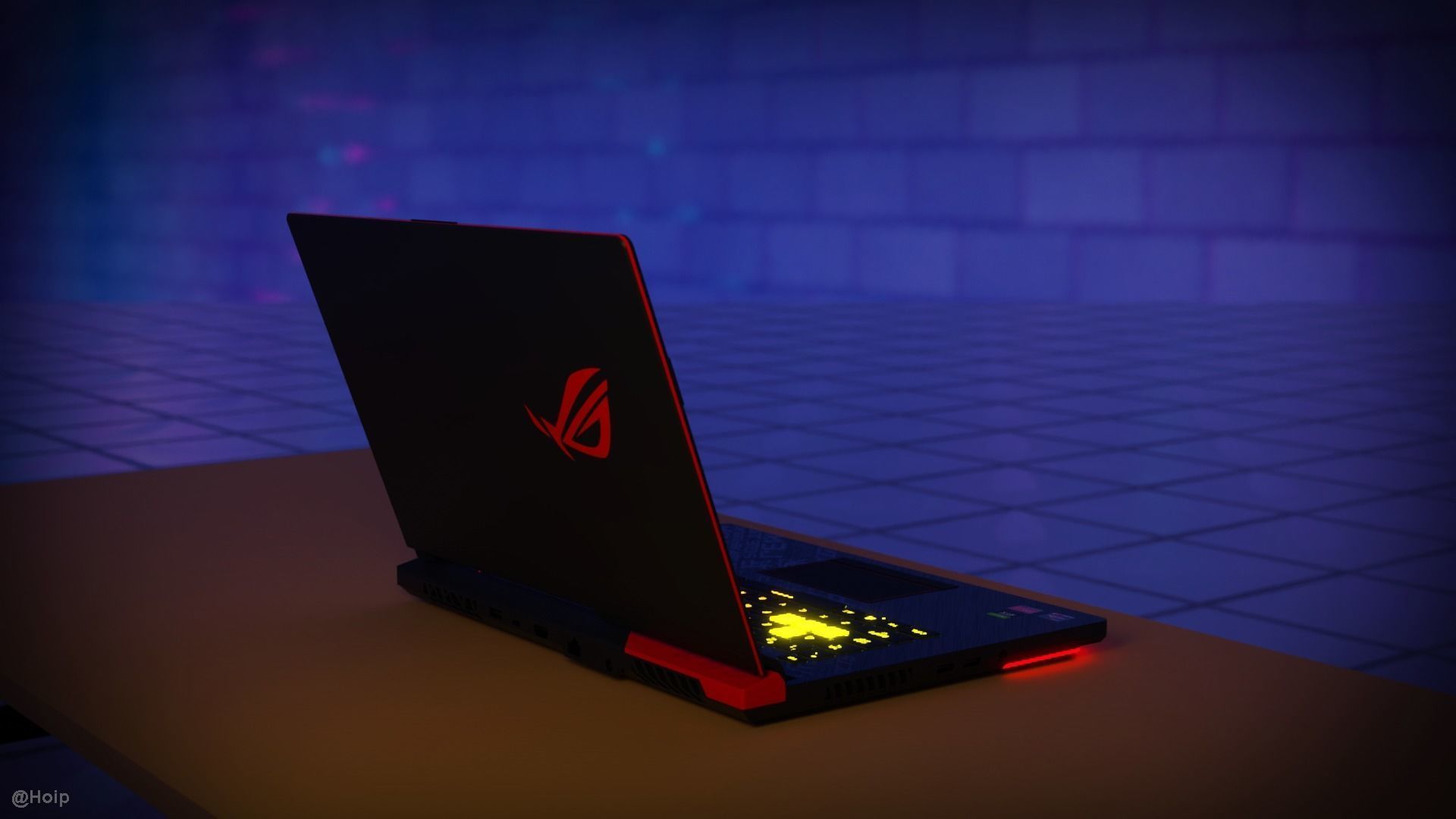 Asus ROG Strix G15 - Gaming Laptop 3D model_8