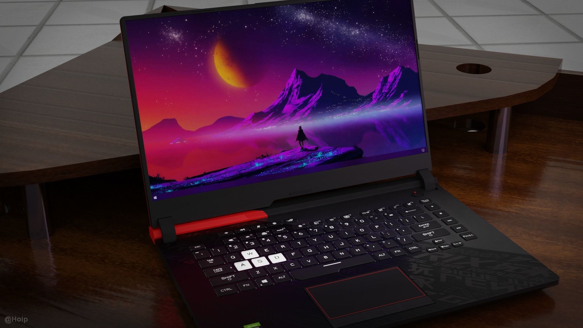 Asus ROG Strix G15 - Gaming Laptop 3D model_1