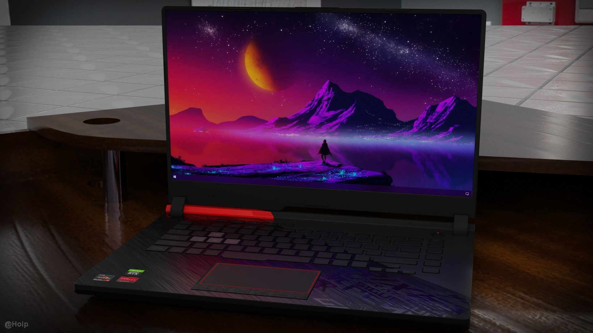 Asus ROG Strix G15 - Gaming Laptop 3D model_7