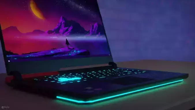 Asus ROG Strix G15 - Gaming Laptop 3D model