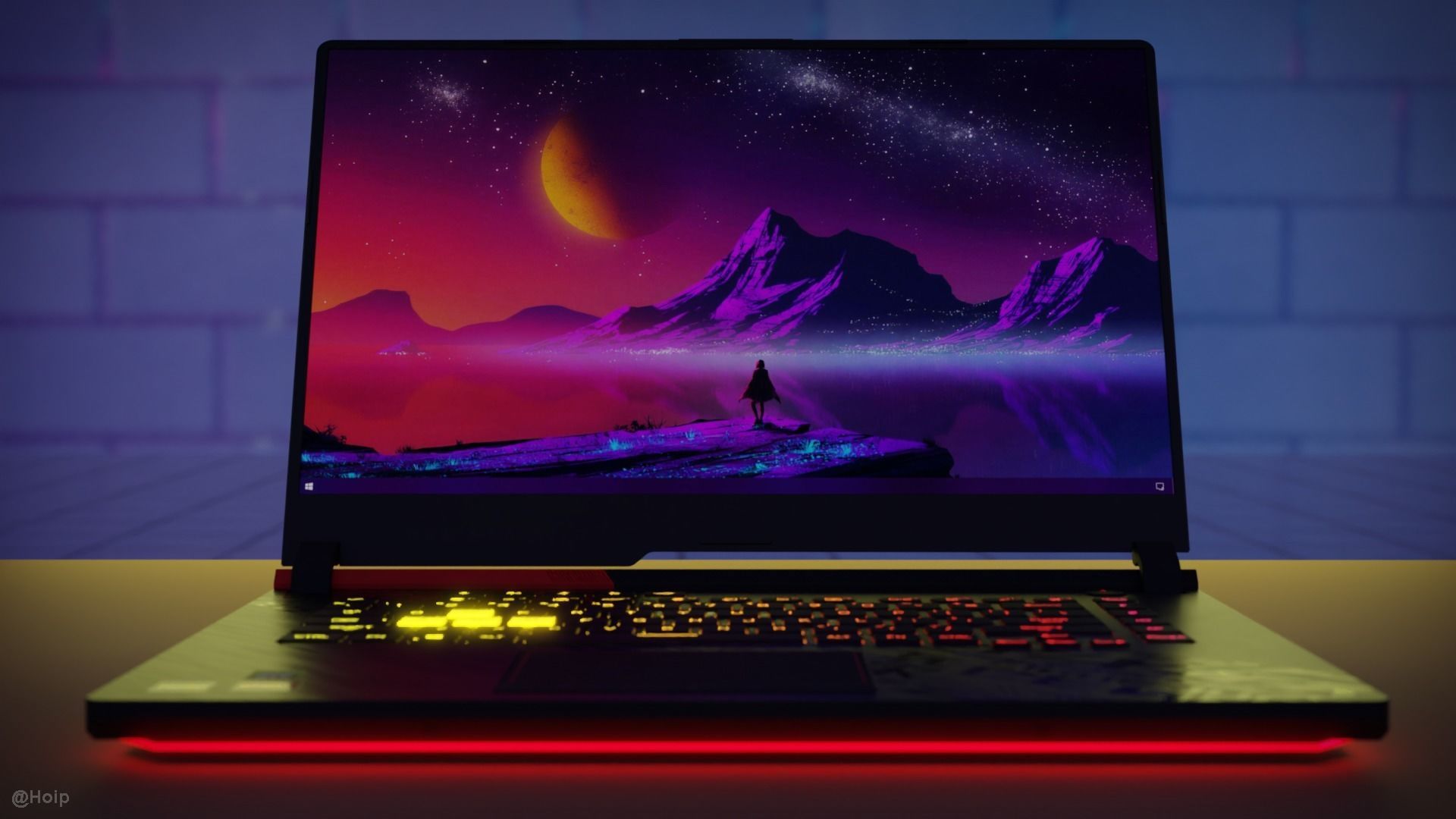 Asus ROG Strix G15 - Gaming Laptop 3D model_4