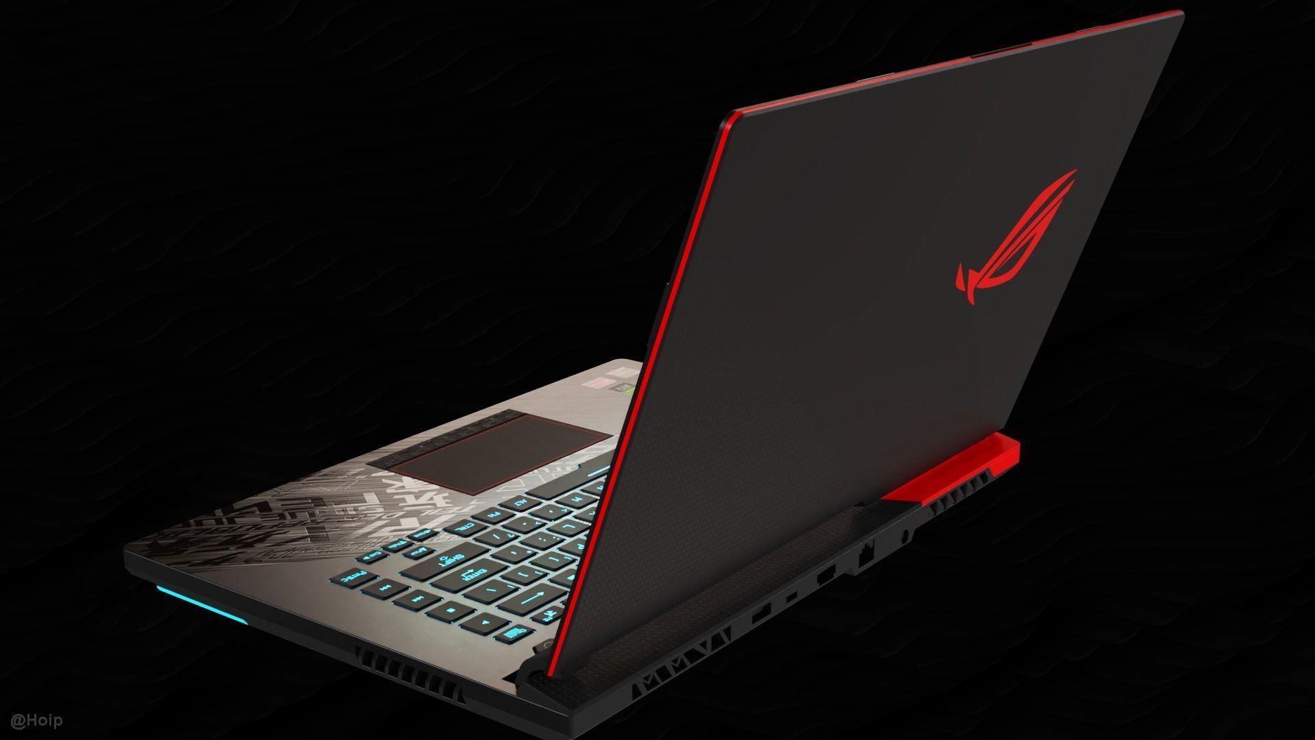 Asus ROG Strix G15 - Gaming Laptop 3D model_9