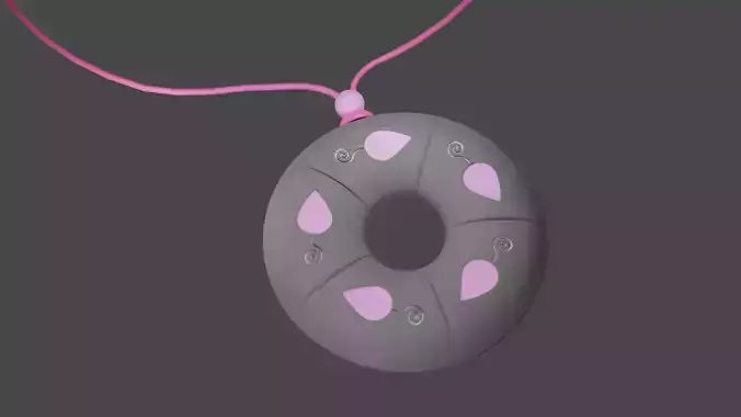 Miraculous Ladybug - Mouse Pendant 3D print model