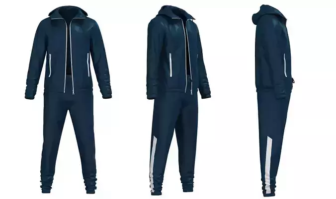 Front Zip Hoodie and Jogger