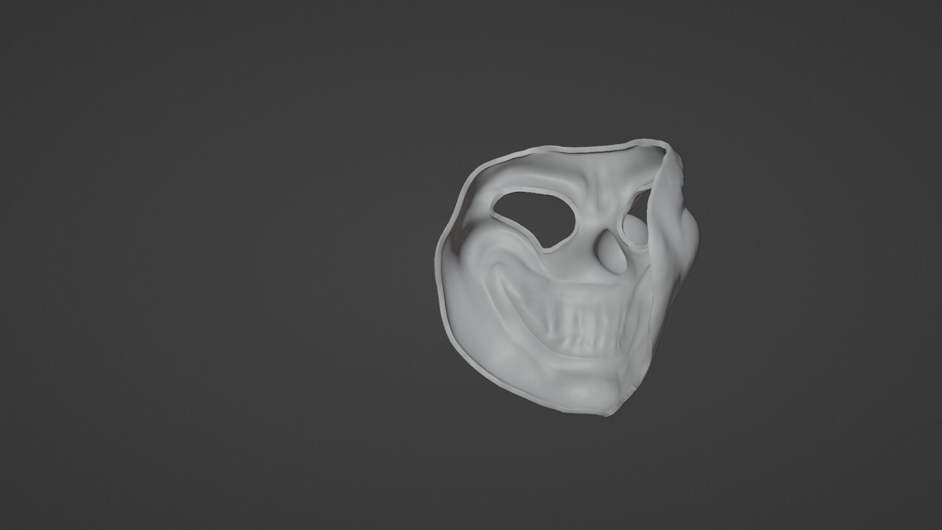 Sweet tooth mask butcher clow from twisted metal show  3D print model_2