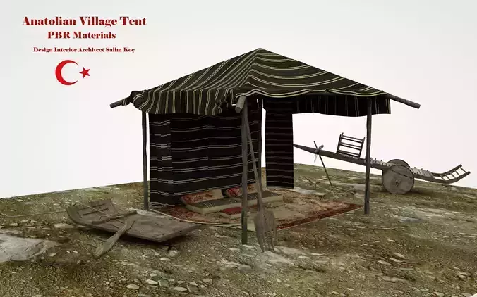 Anatolian village tent