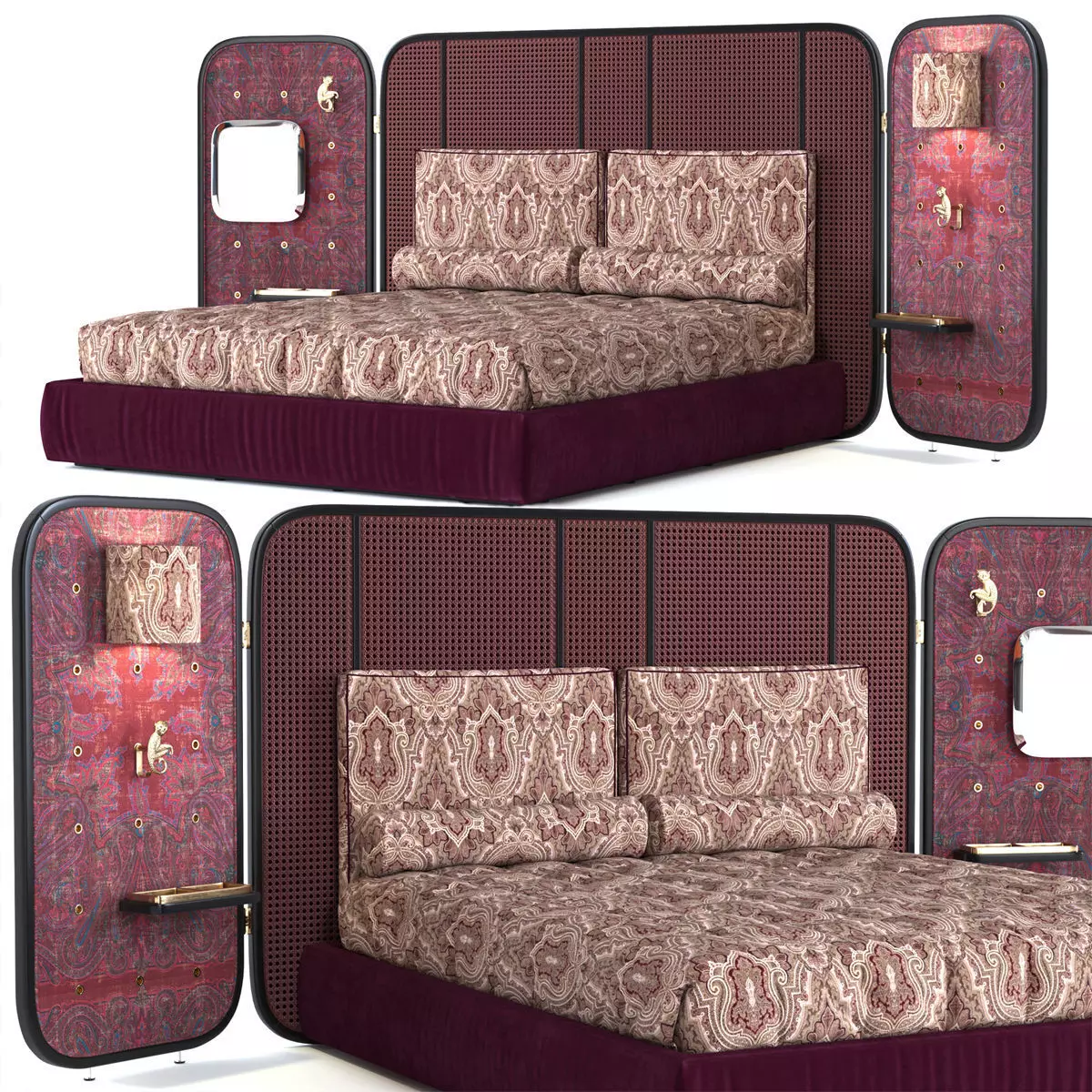 Bed Timgad 3D model