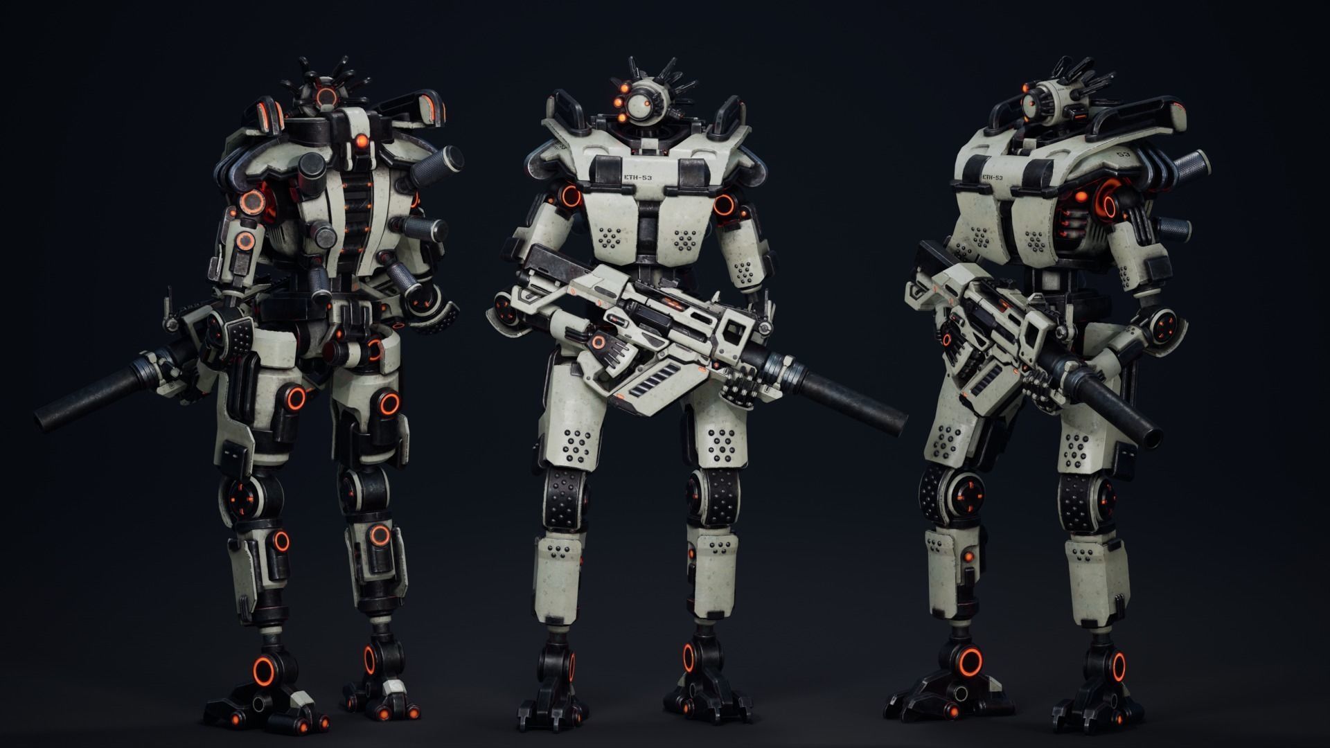 Etasphera53 apocalypse weapon Low-poly 3D model_6