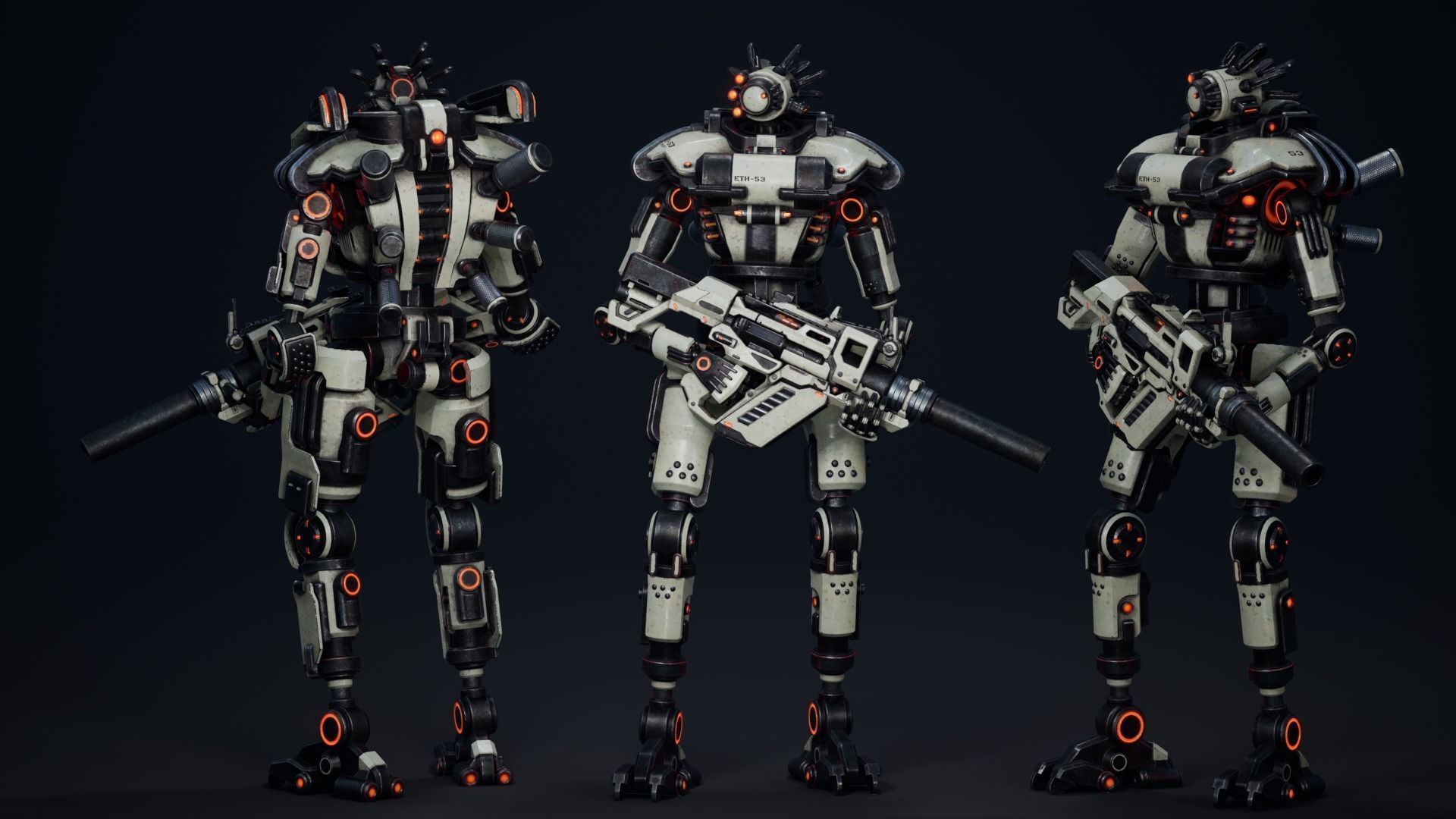 Etasphera53 apocalypse weapon Low-poly 3D model_7