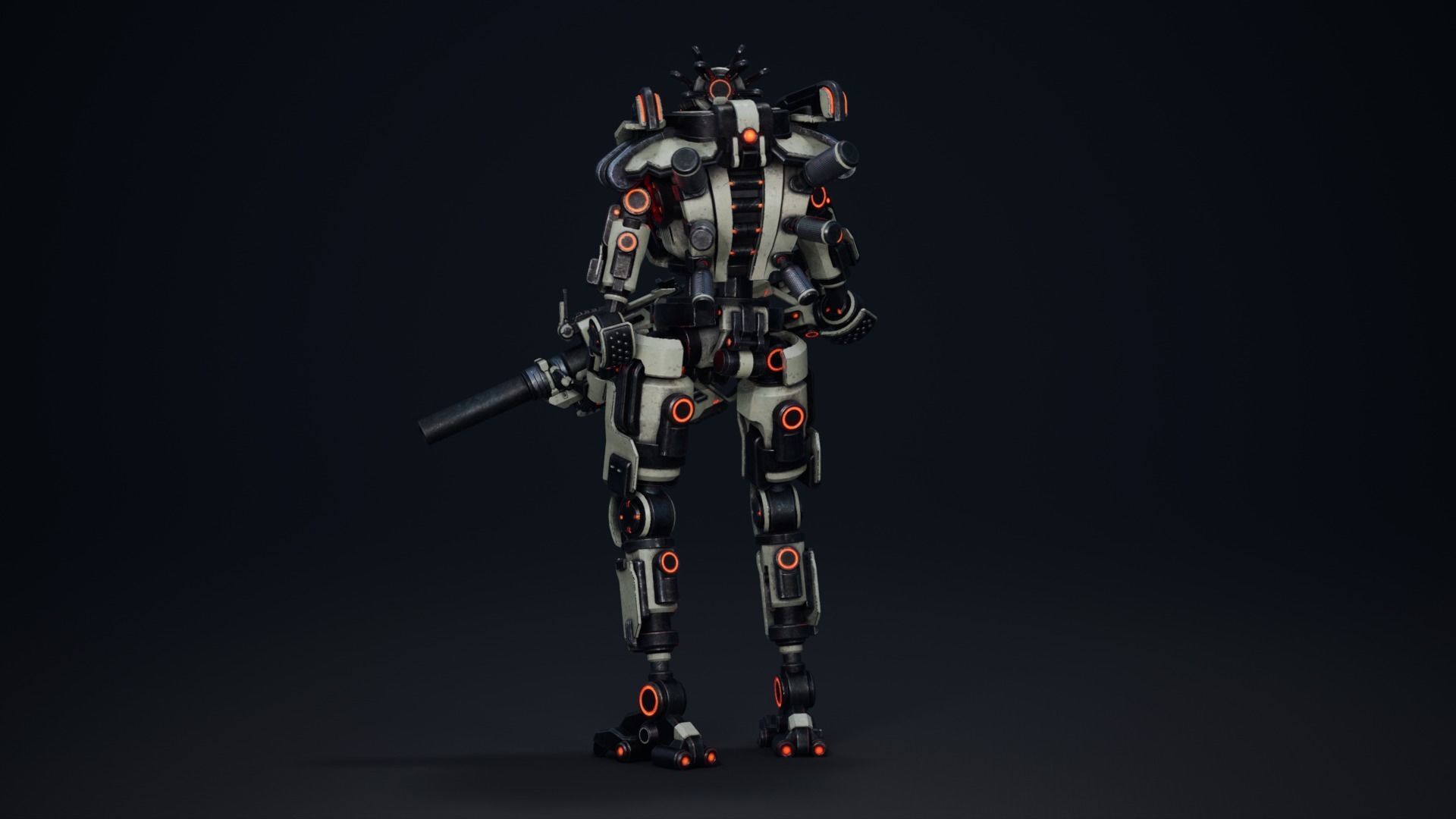 Etasphera53 apocalypse weapon Low-poly 3D model_20