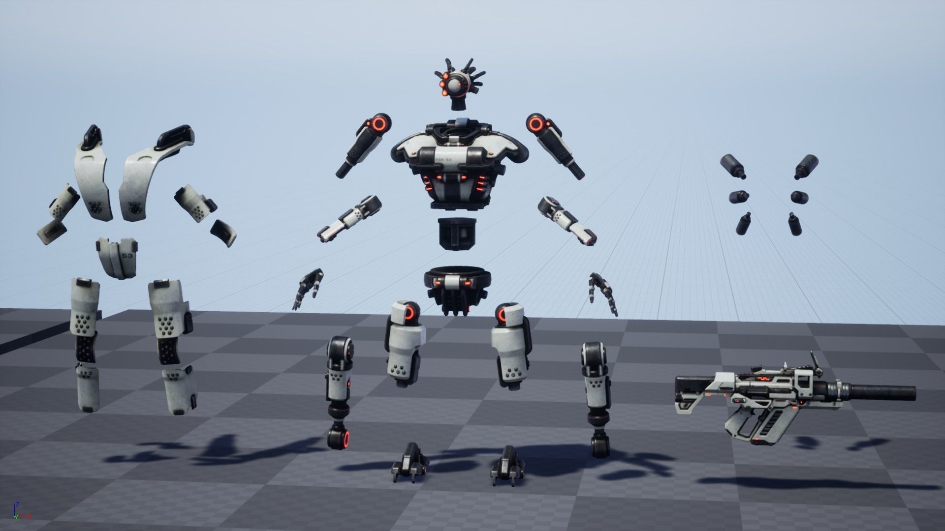 Etasphera53 apocalypse weapon Low-poly 3D model_24