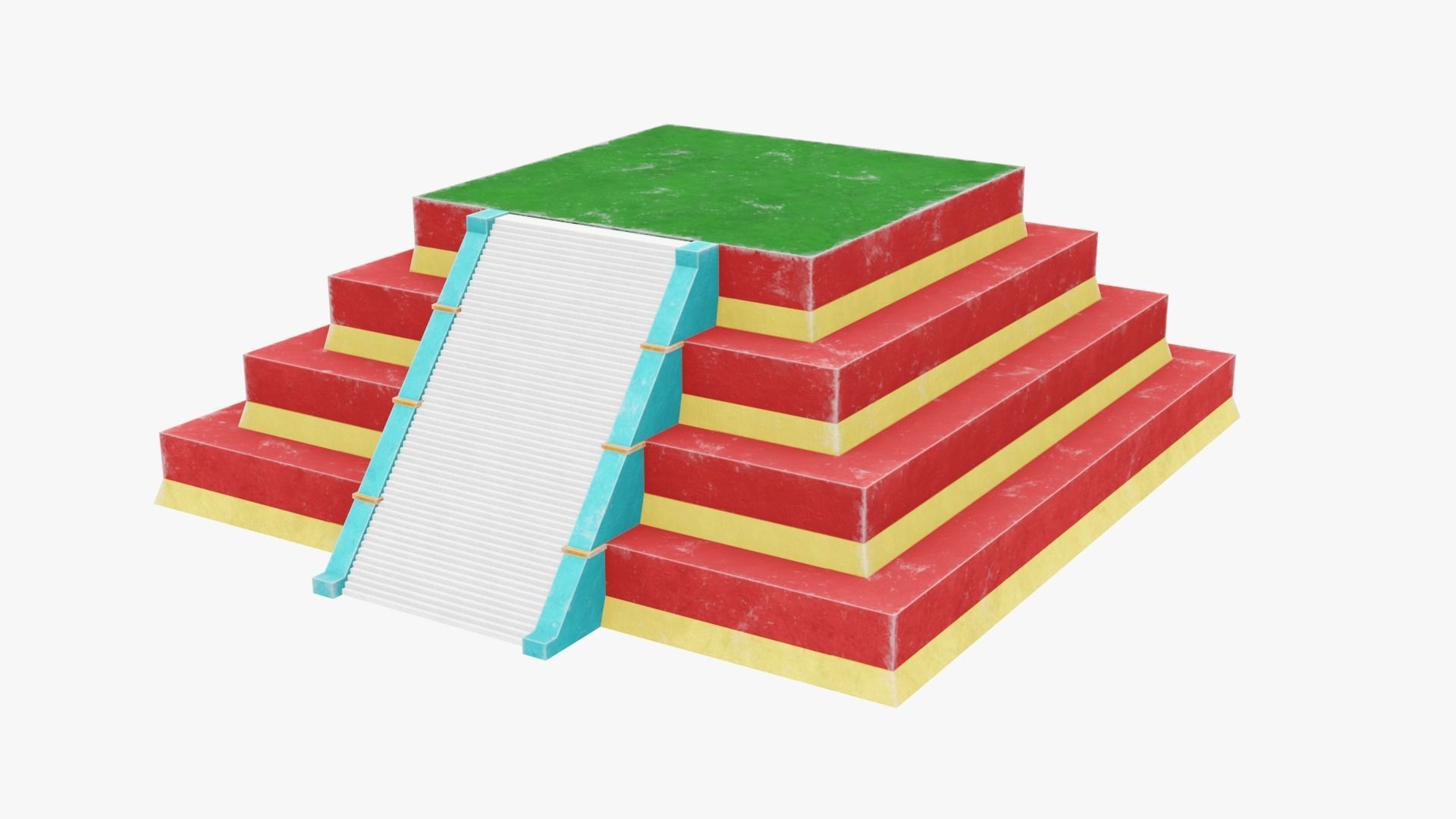 Mayan - Aztec Collection Low-poly 3D model_91