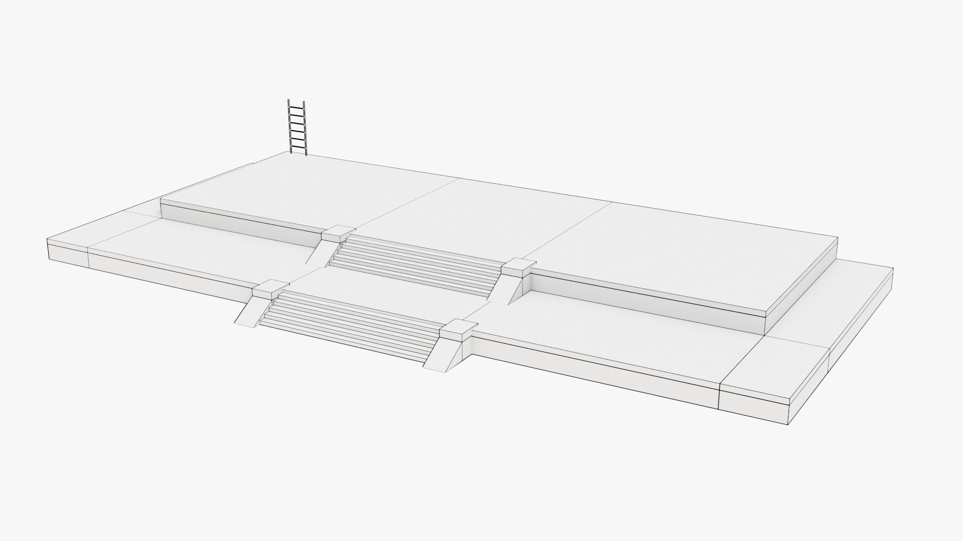 Mayan - Aztec Collection Low-poly 3D model_79