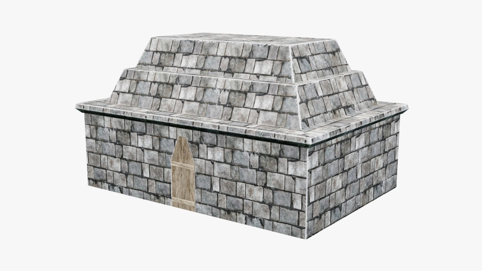 Mayan - Aztec Collection Low-poly 3D model_46