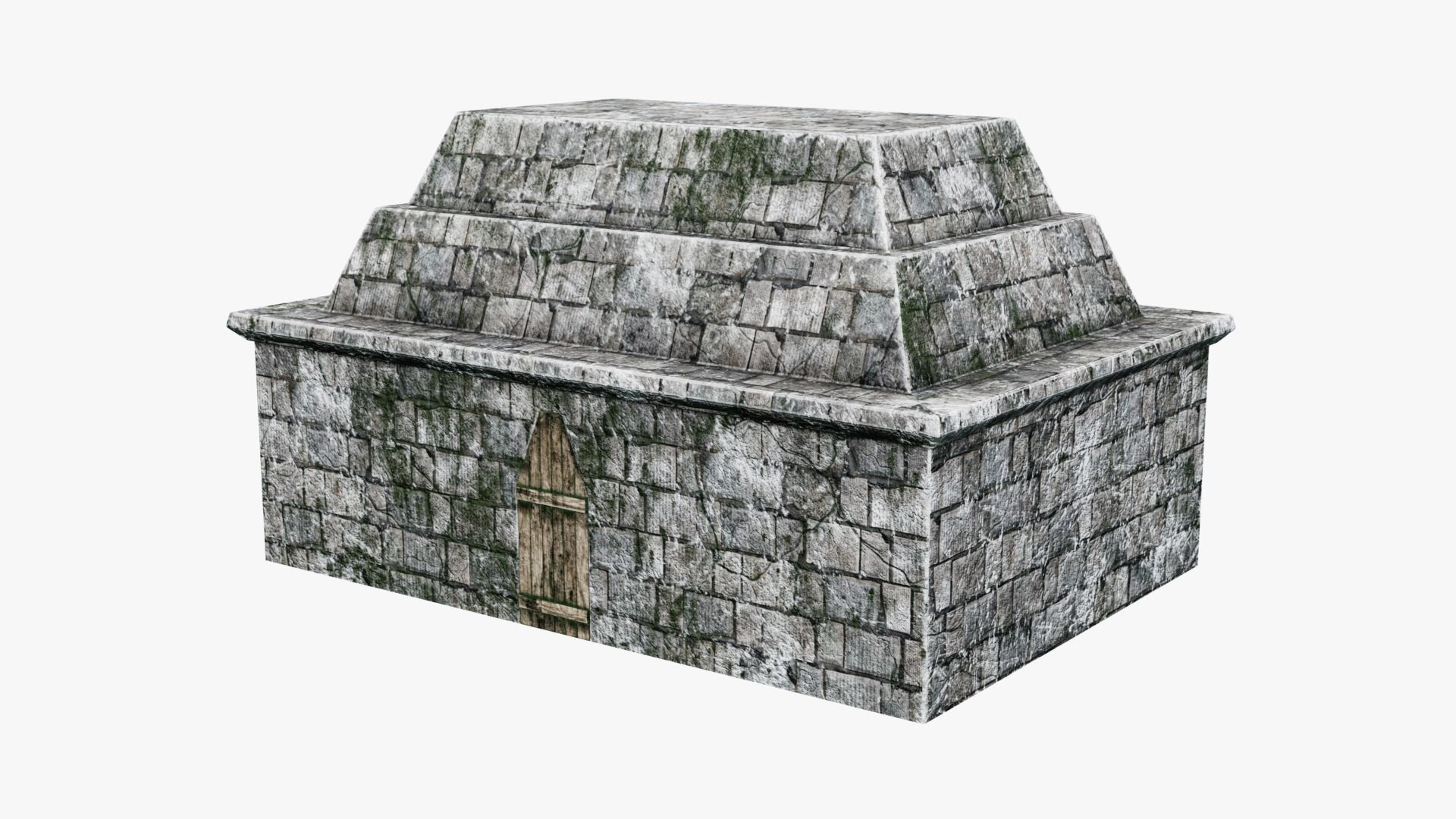 Mayan - Aztec Collection Low-poly 3D model_45