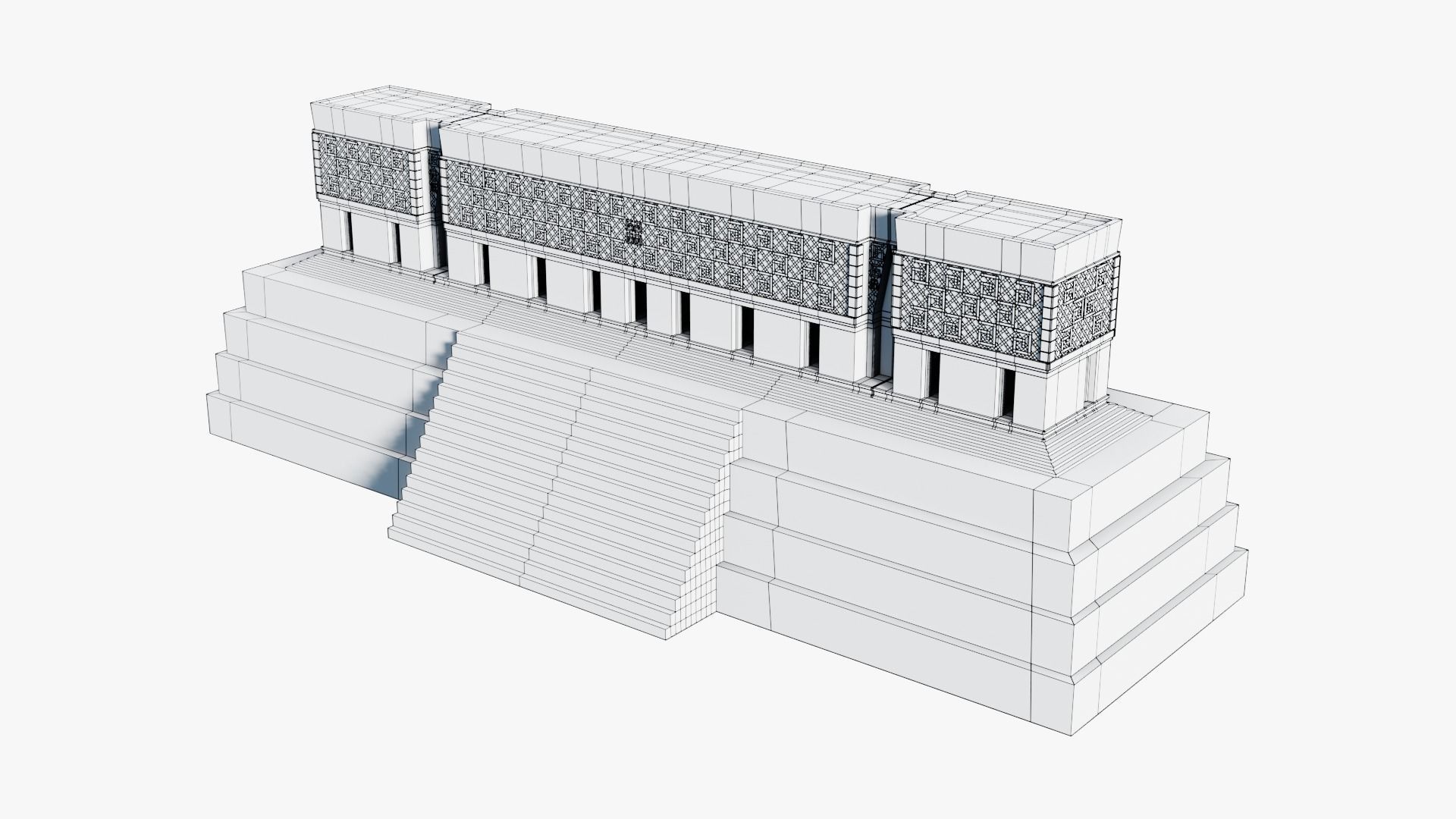 Mayan - Aztec Collection Low-poly 3D model_82