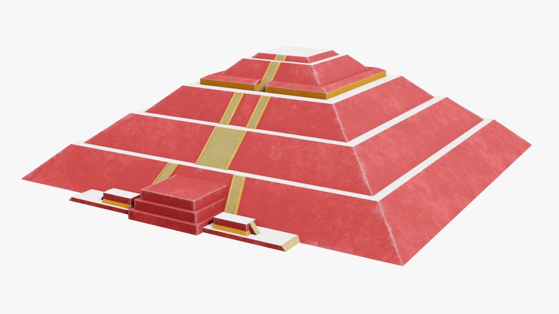 Mayan - Aztec Collection Low-poly 3D model_61