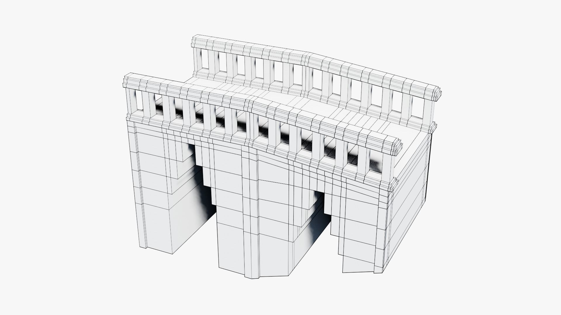 Mayan - Aztec Collection Low-poly 3D model_95