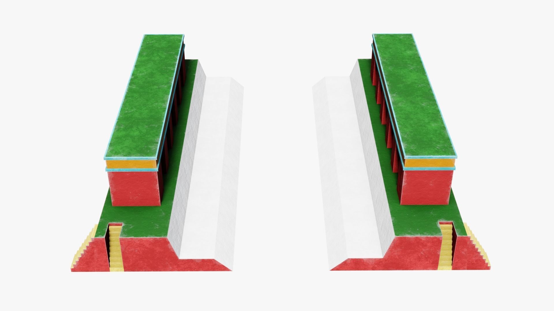 Mayan - Aztec Collection Low-poly 3D model_67