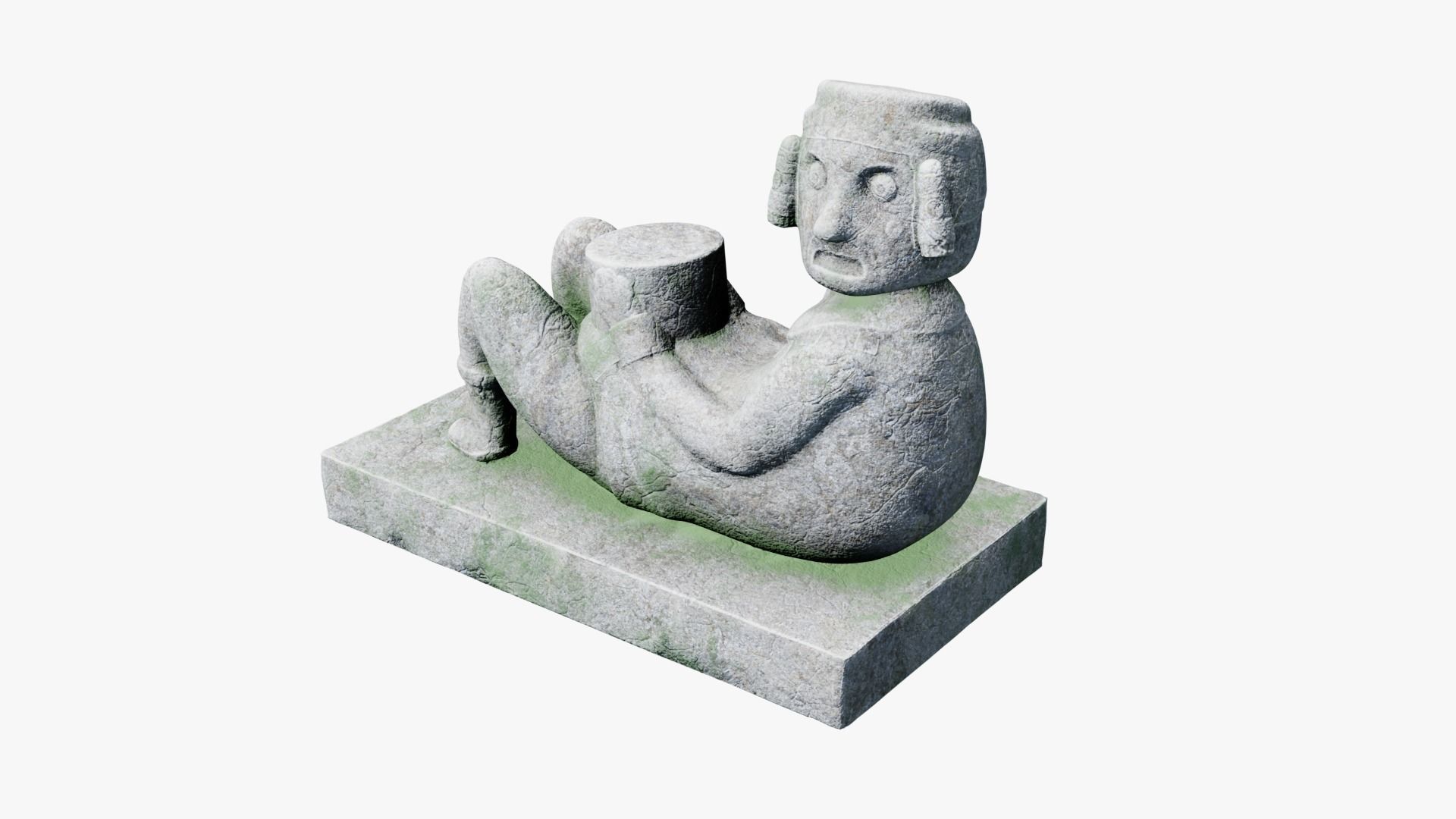 Mayan - Aztec Collection Low-poly 3D model_54