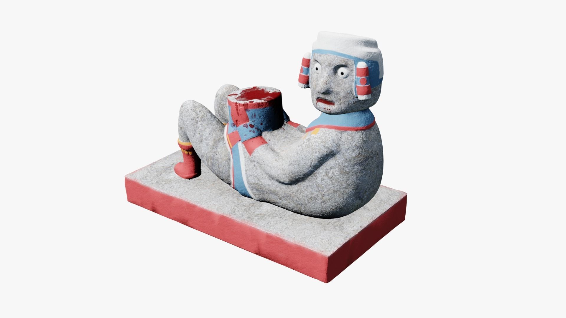 Mayan - Aztec Collection Low-poly 3D model_55