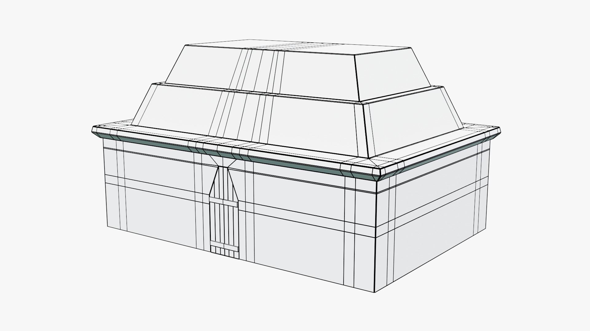 Mayan - Aztec Collection Low-poly 3D model_47