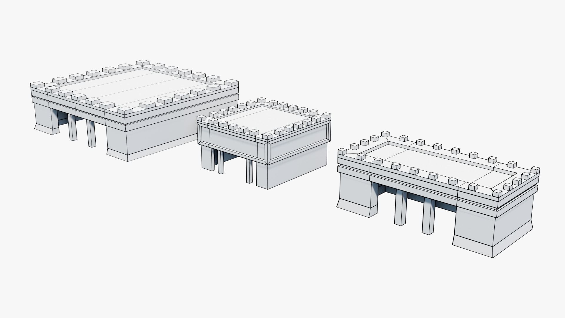 Mayan - Aztec Collection Low-poly 3D model_44