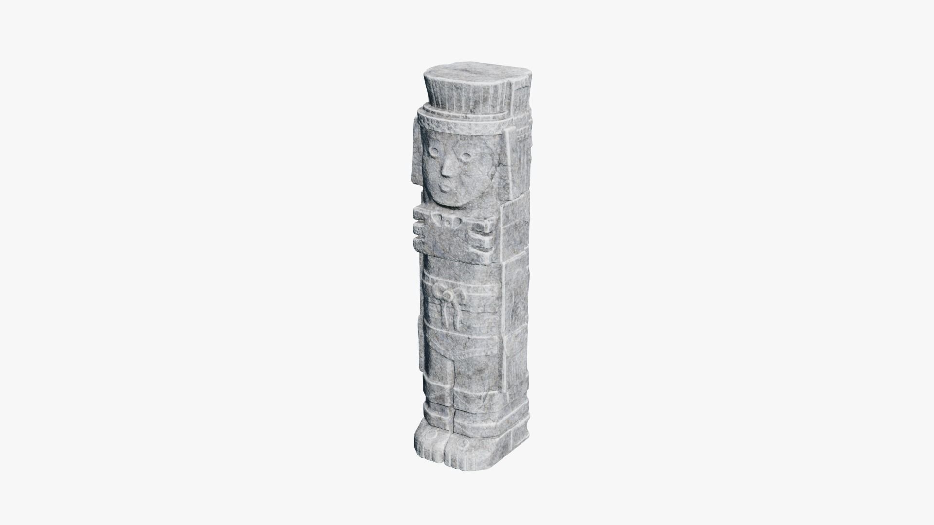 Mayan - Aztec Collection Low-poly 3D model_72