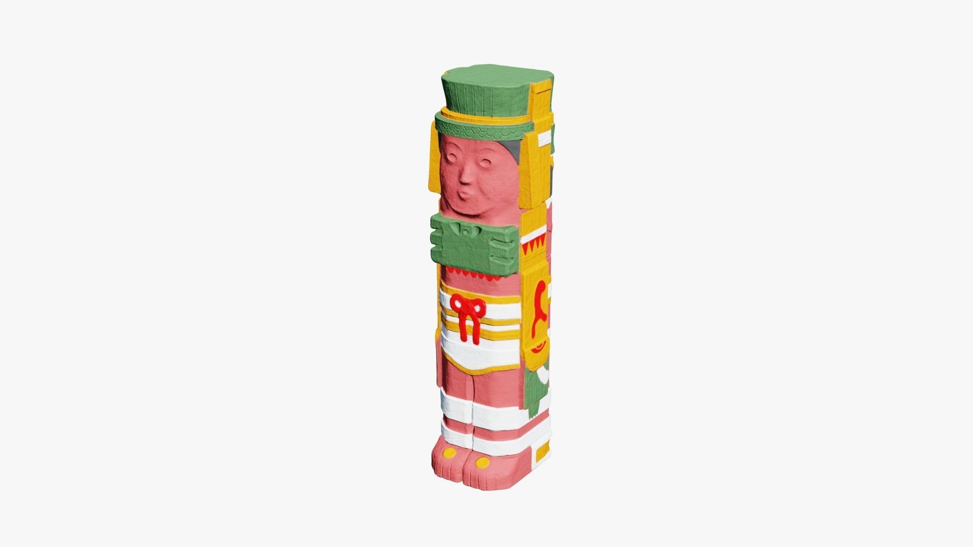 Mayan - Aztec Collection Low-poly 3D model_73