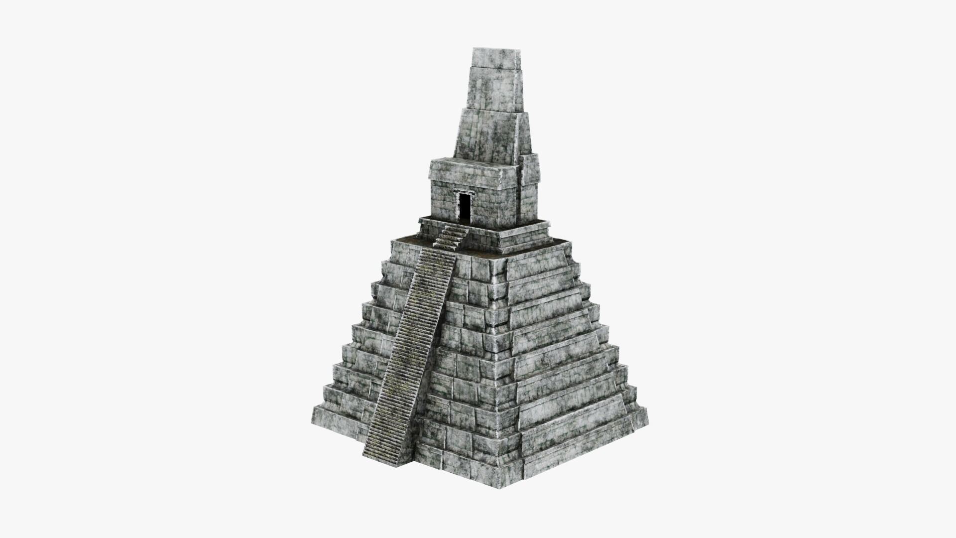 Mayan - Aztec Collection Low-poly 3D model_51