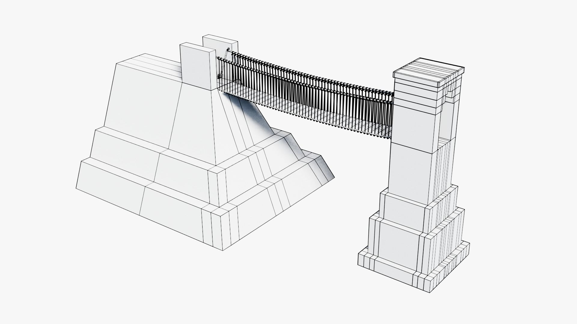 Mayan - Aztec Collection Low-poly 3D model_98