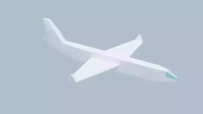 Airplane Model plane flying in sky