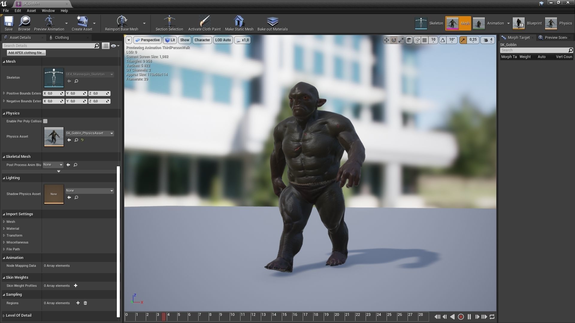 Small Goblin Low-poly 3D model_12