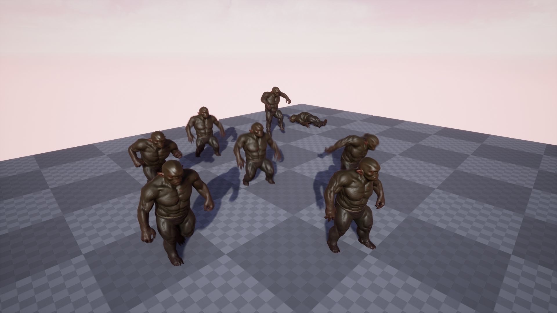 Small Goblin Low-poly 3D model_8