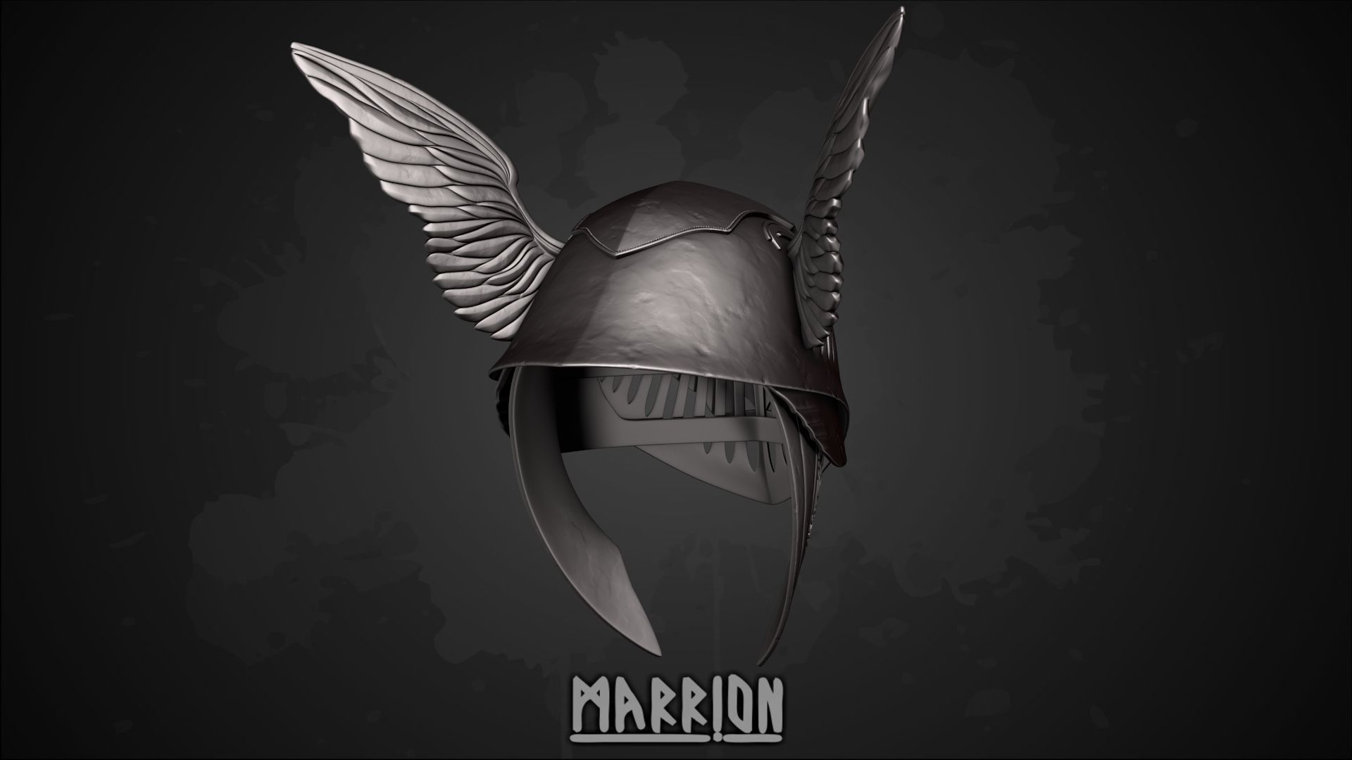 Malenia Winged Helmet Elden Ring 3D print model_15