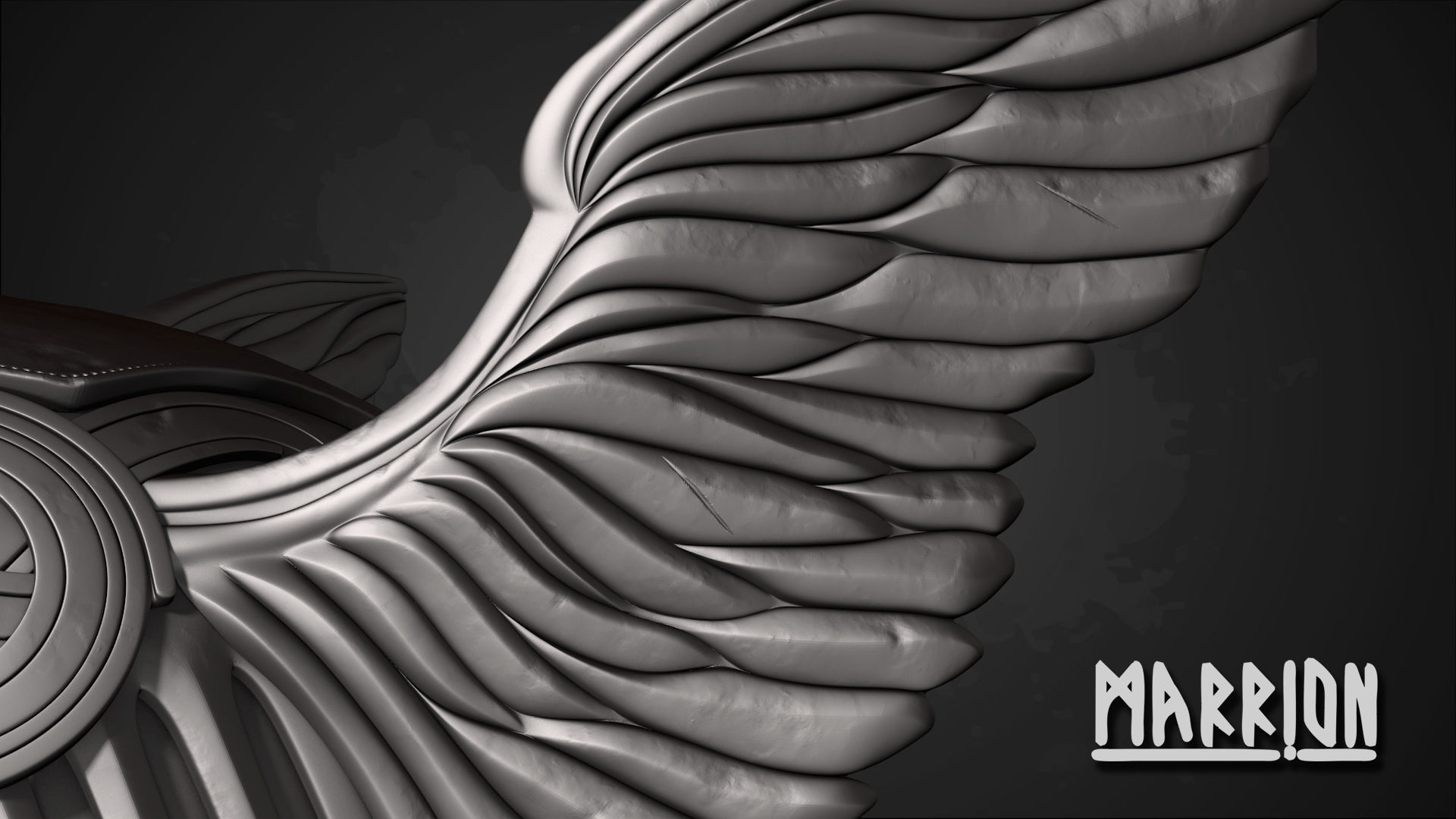 Malenia Winged Helmet Elden Ring 3D print model_10