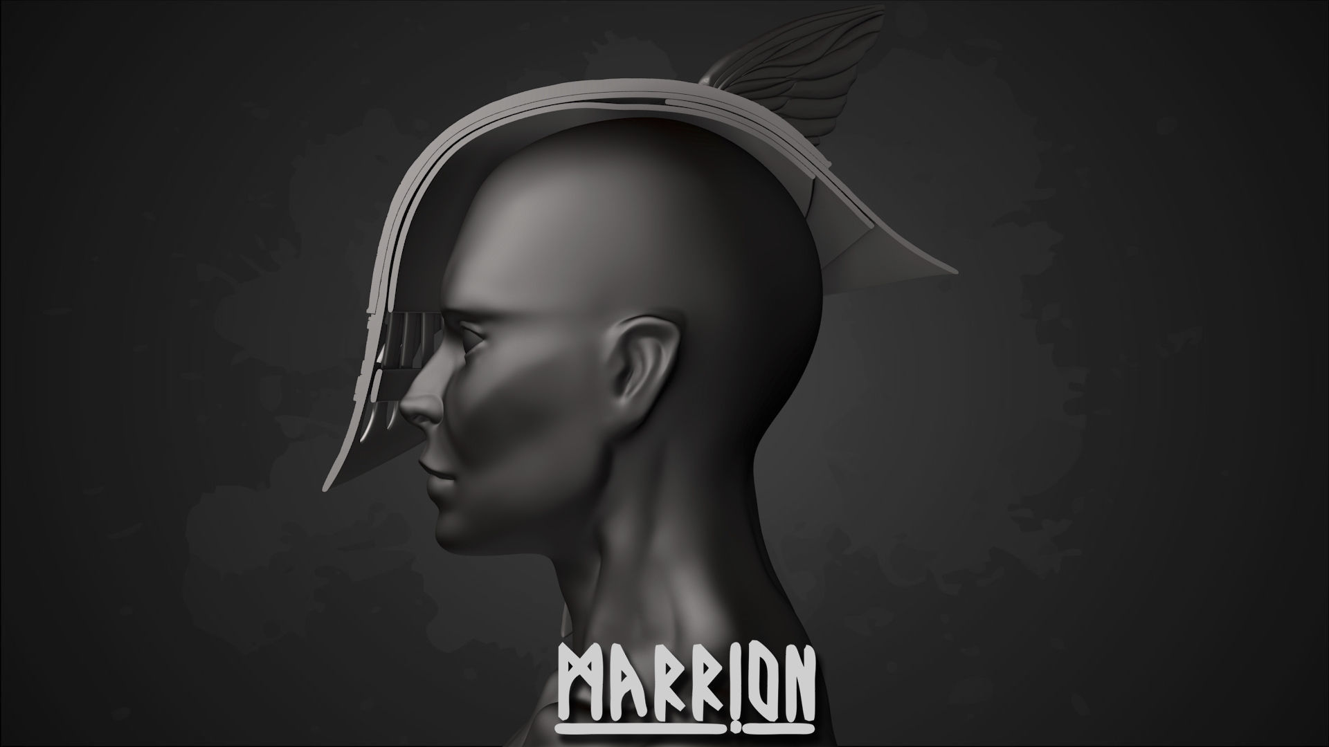 Malenia Winged Helmet Elden Ring 3D print model_16