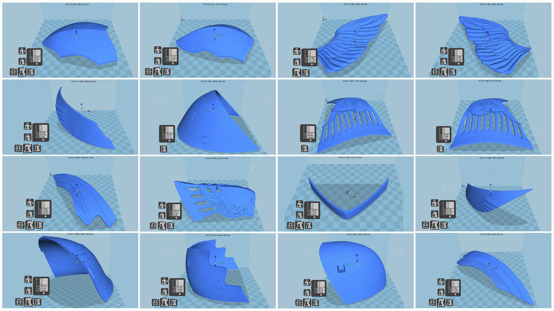 Malenia Winged Helmet Elden Ring 3D print model_20