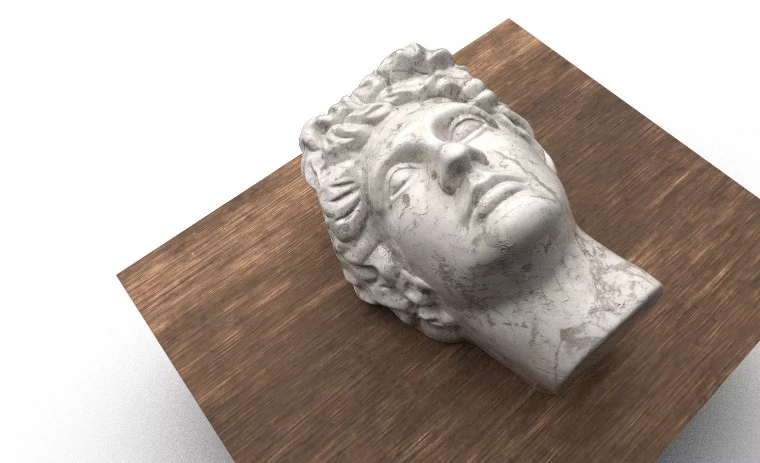 The Head of David 3D print model