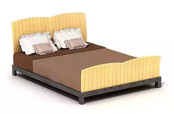 Wooden Double Bed