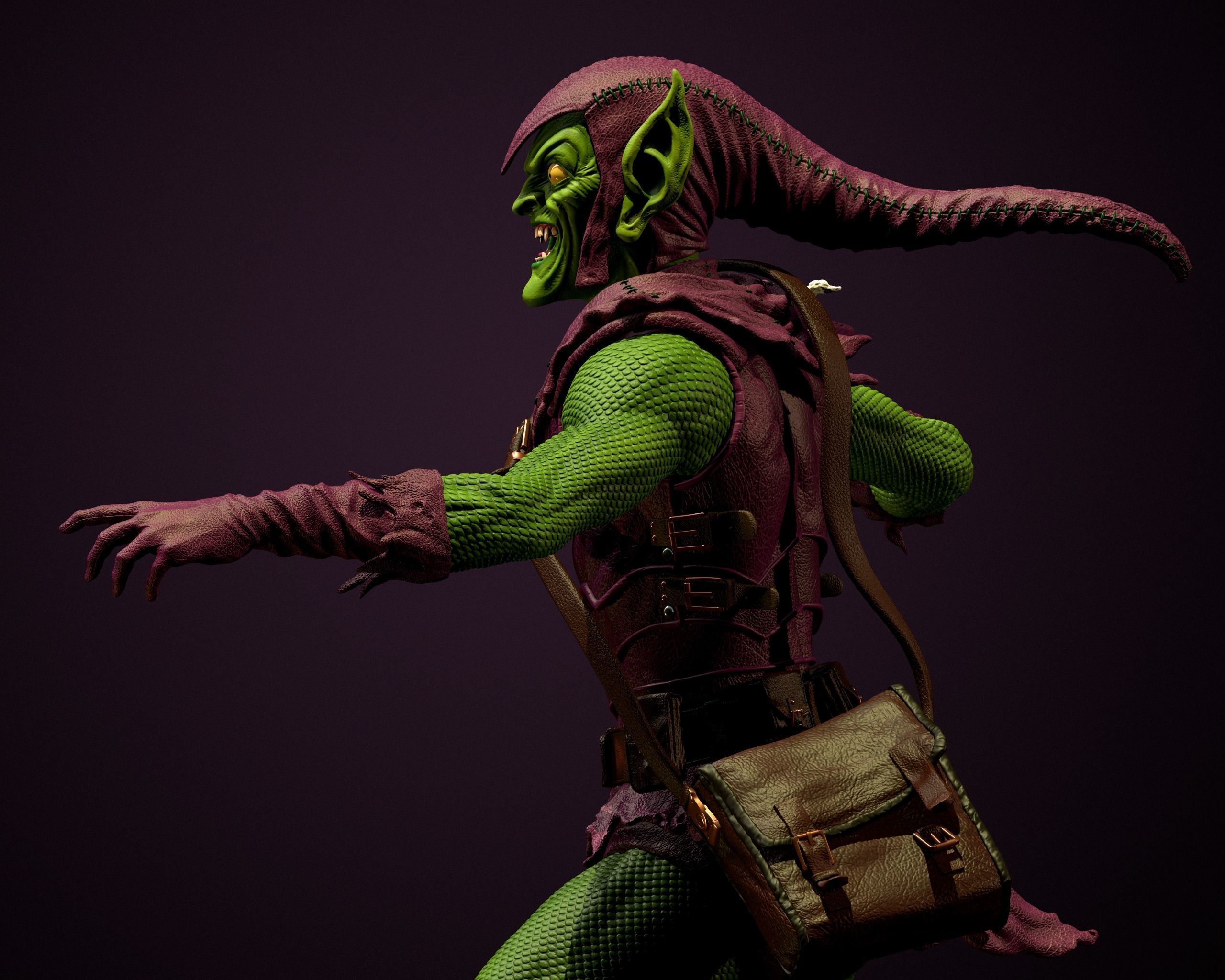 GREEN GOBLIN 3D print model_9