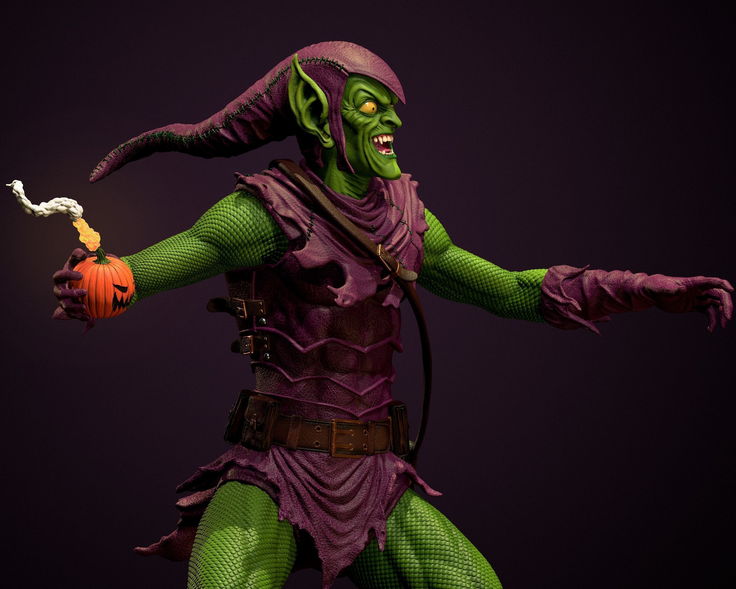 GREEN GOBLIN 3D print model_10