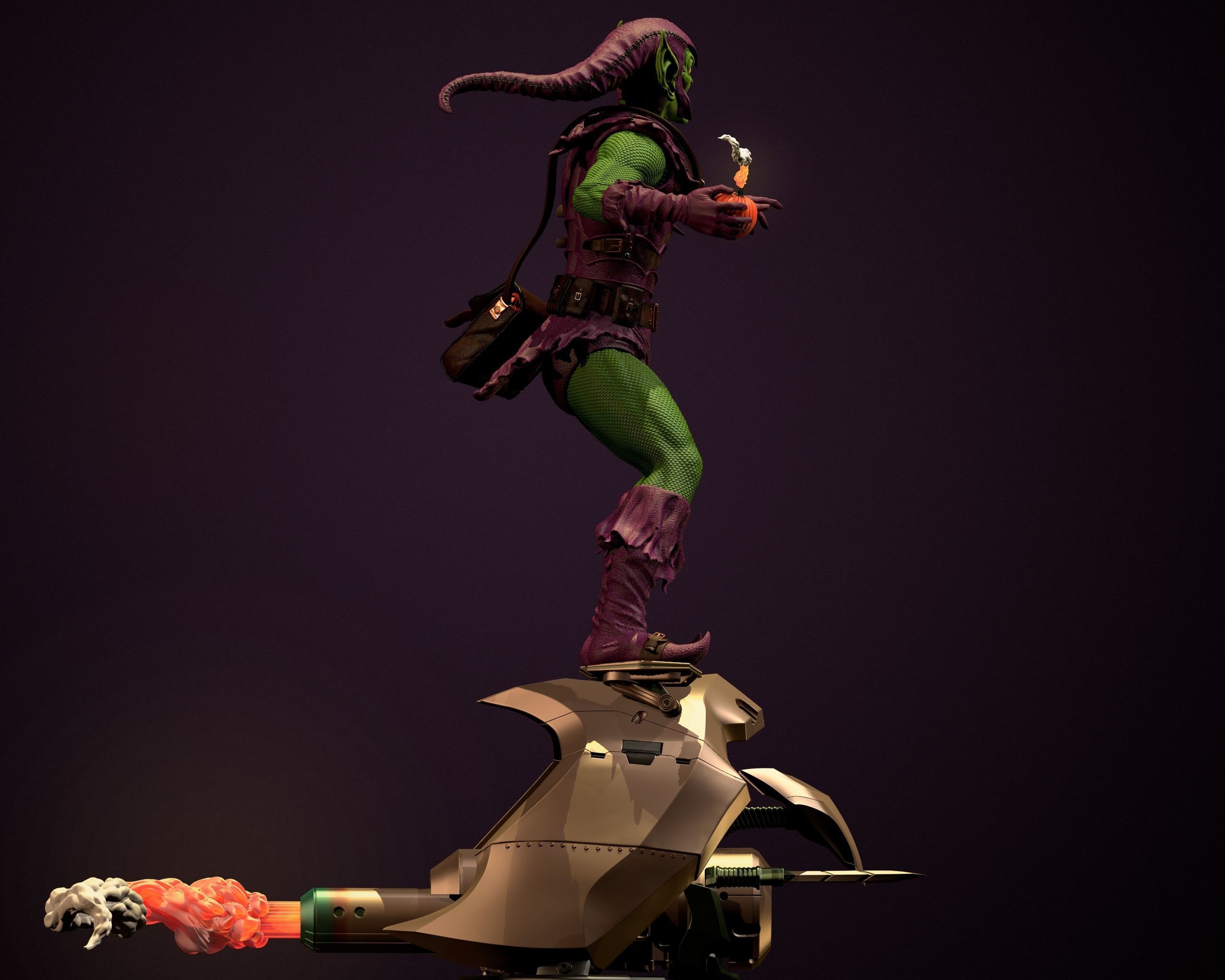GREEN GOBLIN 3D print model_2