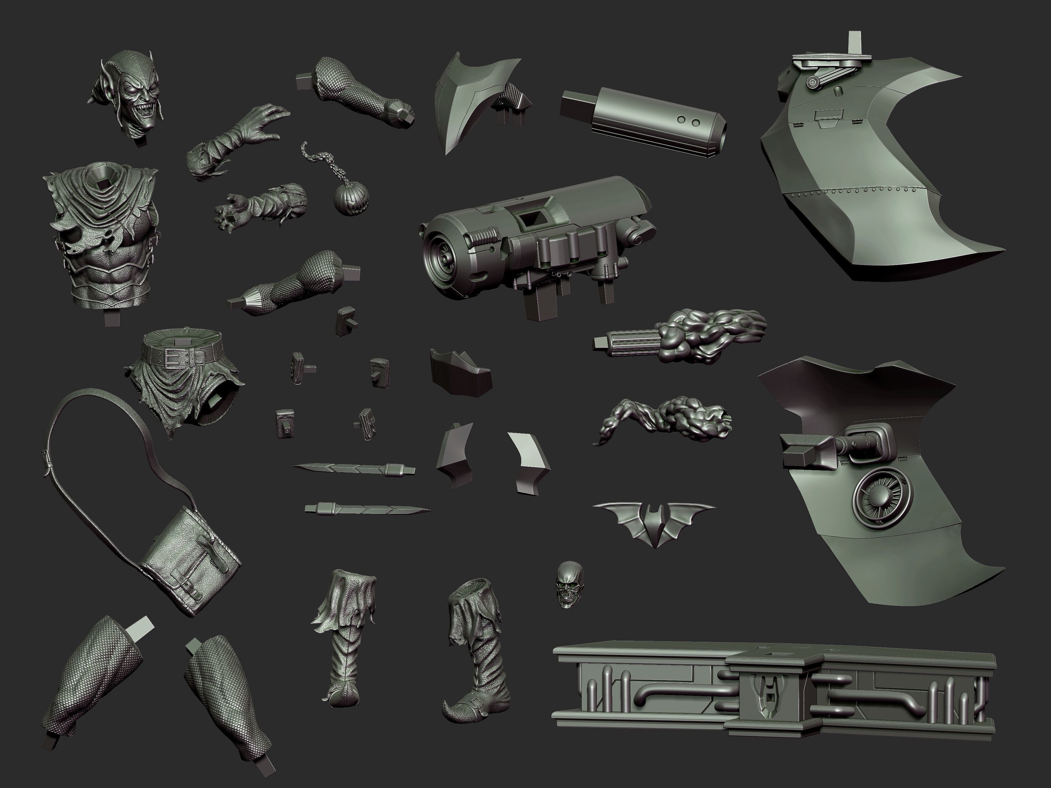 GREEN GOBLIN 3D print model_42