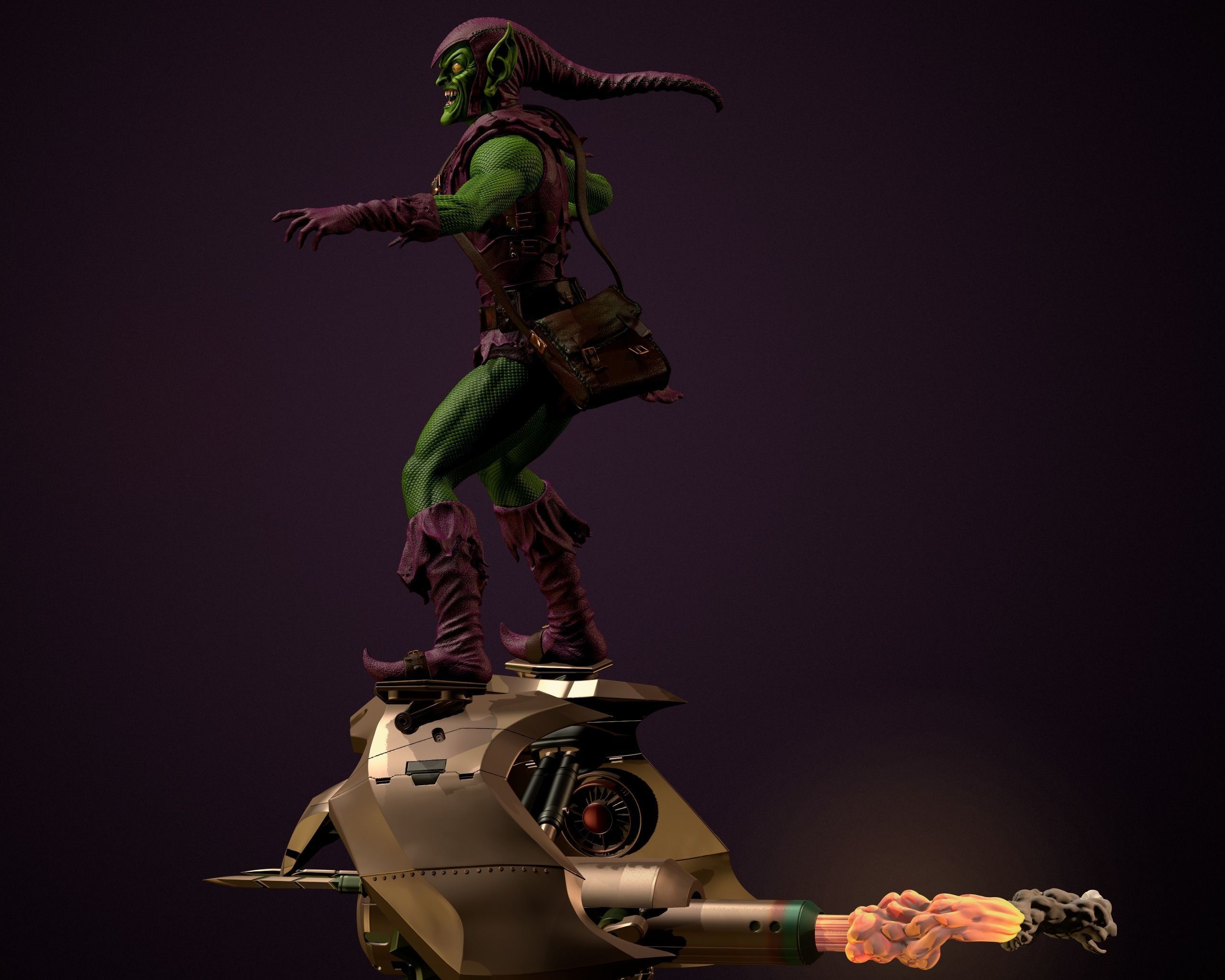 GREEN GOBLIN 3D print model_12
